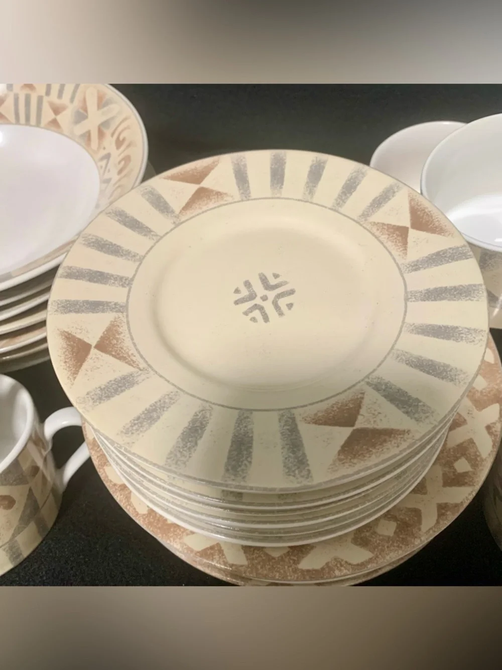 🌄Sango Canyon by Sango Replacement Cup & Saucer Sets (4 Pieces)